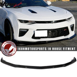 2016-2024 Chevy Camaro SS V8 OE Style Painted Front Bumper Lip