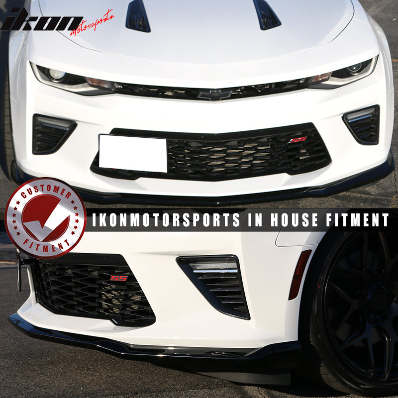 2016-2024 Chevy Camaro SS V8 OE Style Painted Front Bumper Lip
