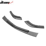 2005-2013 Chevrolet Corvette C6 Base ZR1 Style Carbon Fiber Print Front Bumper Lip ABS