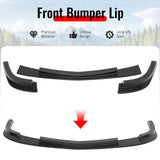 2005-2013 Chevrolet Corvette C6 Base ZR1 Style Gloss Black Front Bumper Lip ABS