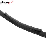 2005-2013 Chevrolet Corvette C6 Base ZR1 Style Front Bumper Lip Gloss Black PP 3PCS