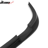 2005-2013 Chevrolet Corvette C6 Base ZR1 Style Front Bumper Lip Gloss Black PP 3PCS