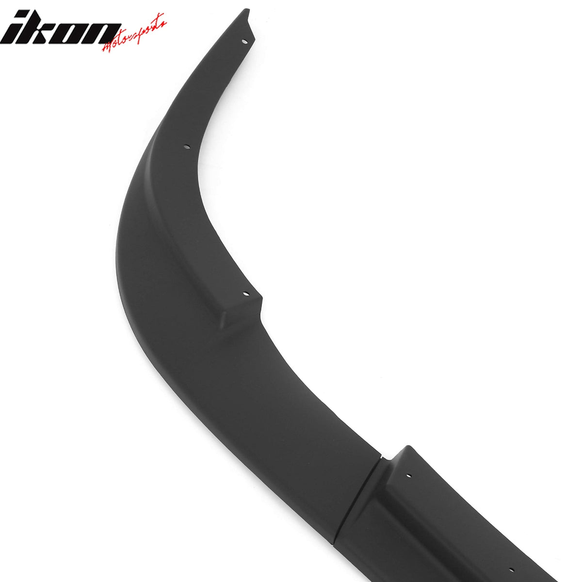 2005-2013 Chevrolet Corvette C6 Base ZR1 Style Front Bumper Lip Matte Black PP 3PCS