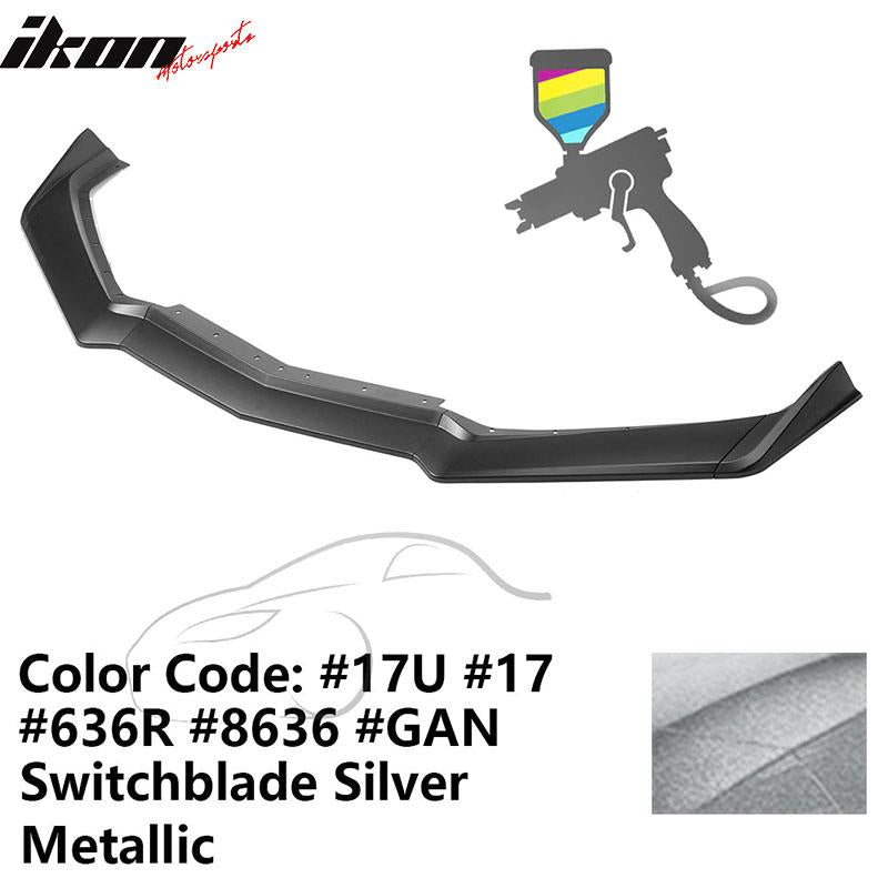 2020-2025 Chevy Corvette C8 5VM Style Front  Lip 5PCS ABS