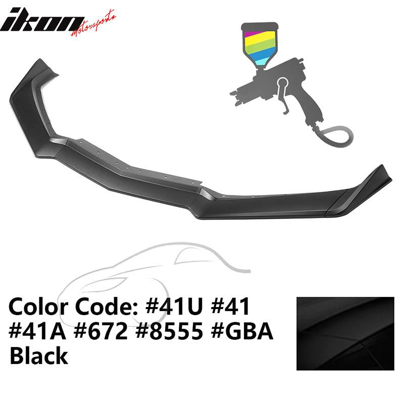 2020-2025 Chevy Corvette C8 5VM Style Front  Lip 5PCS ABS