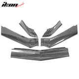 2020-2025 Chevy Corvette C8 5VM Style Front  Lip 5PCS ABS