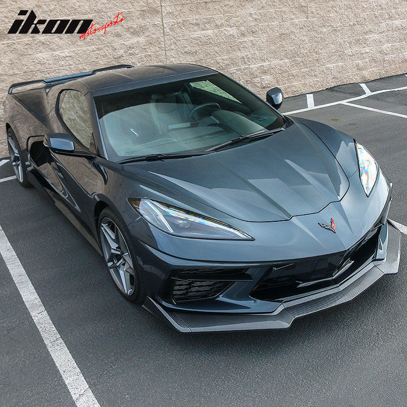 2020-2025 Chevy Corvette C8 5VM Style Front  Lip 5PCS ABS
