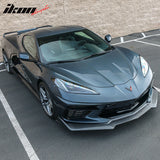 2020-2025 Chevy Corvette C8 5VM Style Front  Lip 5PCS ABS