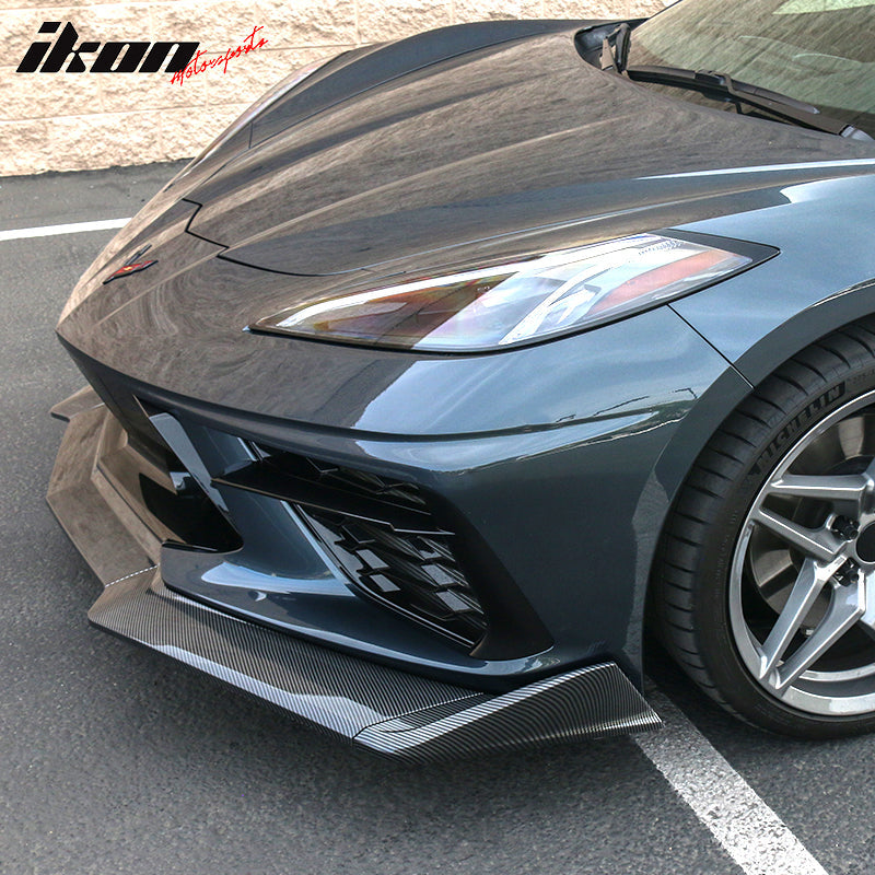 2020-2025 Chevy Corvette C8 5VM Style Front  Lip 5PCS ABS