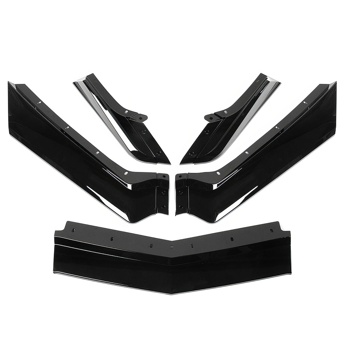 2020-2025 Chevy Corvette C8 5VM Style Front  Lip 5PCS ABS