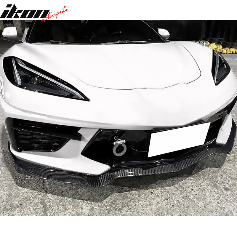 2020-2025 Chevrolet Corvette C8 Carbon Fiber Front Lip SplitterSpoiler