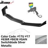 2020-2025 Chevy Corvette C8 IKON Style Front Bumper Lip 5PCS ABS