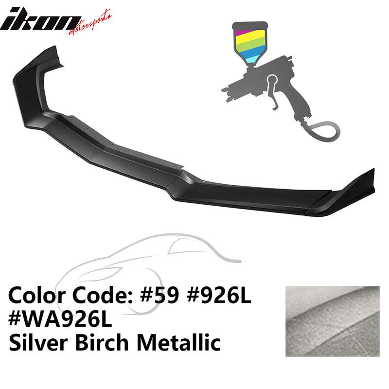 2020-2025 Chevy Corvette C8 IKON Style Front Bumper Lip 5PCS ABS