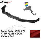 2020-2025 Chevy Corvette C8 IKON Style Front Bumper Lip 5PCS ABS