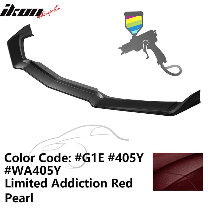 2020-2025 Chevy Corvette C8 IKON Style Front Bumper Lip 5PCS ABS