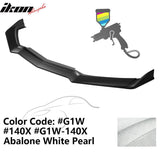 2020-2025 Chevy Corvette C8 IKON Style Front Bumper Lip 5PCS ABS