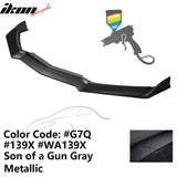 2020-2025 Chevy Corvette C8 IKON Style Front Bumper Lip 5PCS ABS