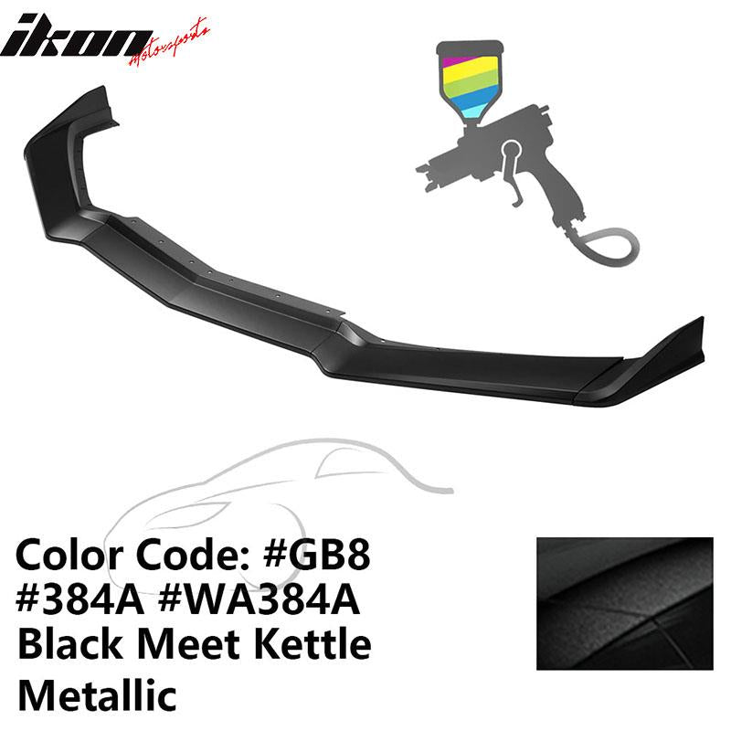 2020-2025 Chevy Corvette C8 IKON Style Front Bumper Lip 5PCS ABS