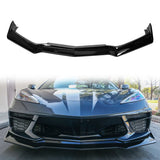 2020-2025 Chevy Corvette C8 IKON Style Front Bumper Lip 5PCS ABS