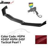 2020-2025 Chevy Corvette C8 IKON Style Front Bumper Lip 5PCS ABS