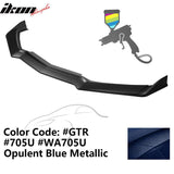 2020-2025 Chevy Corvette C8 IKON Style Front Bumper Lip 5PCS ABS