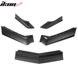 2020-2025 Chevy Corvette C8 IKON Style Front Bumper Lip 5PCS ABS