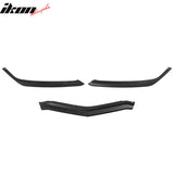 2020-2025 Chevy Corvette C8 Z51 Texture Black Front Bumper Lip PP