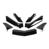 2020-2025 Chevy Corvette C8 ZR1 Style Front Lip Spoiler 7PCS ABS