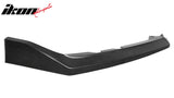 2016-2018 Chevrolet Cruze Unpainted Front Bumper Lip Lower Chin Spoiler PU 3PCS