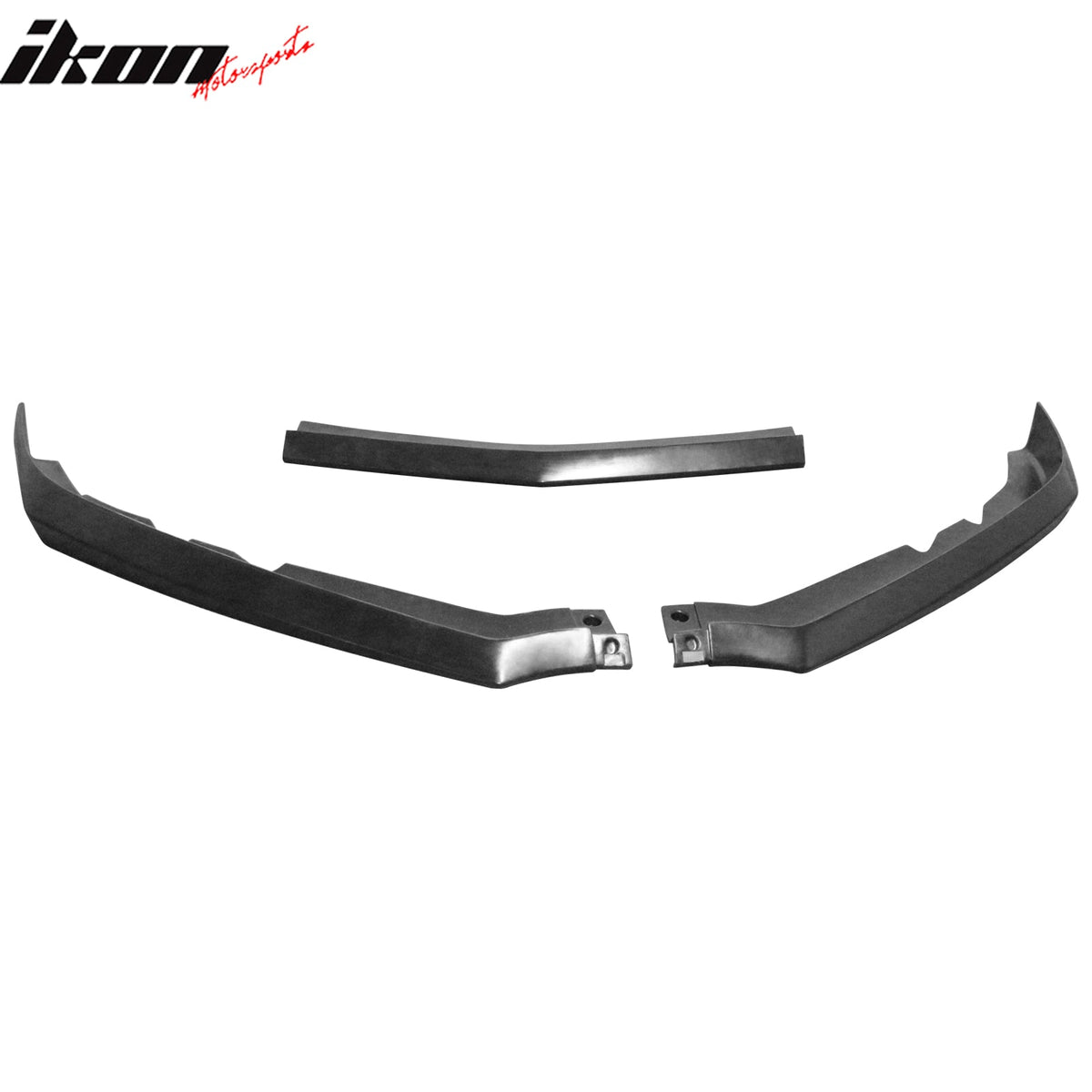 2016-2018 Chevrolet Cruze Sedan & Hatchback 3PCS Front Lower Bumper Lip Air Dam Chin Spoiler Splitter Unpainted Black Polyurethane PU