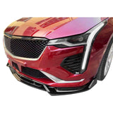 2020-2023 Cadillac CT4 IKON Style Painted Front Bumper Lip PP 3PCS