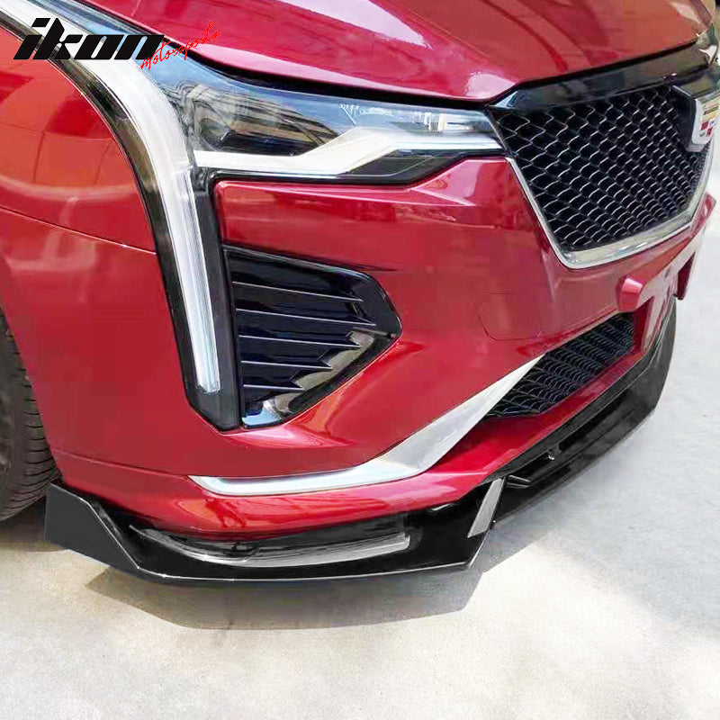 2020-2023 Cadillac CT4 Front Lip Chin Spoiler 3PC PP