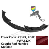 2020-2023 Cadillac CT4 IKON Style Painted Front Bumper Lip PP 3PCS