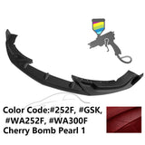 2020-2023 Cadillac CT4 IKON Style Painted Front Bumper Lip PP 3PCS