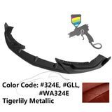 2020-2023 Cadillac CT4 IKON Style Painted Front Bumper Lip PP 3PCS