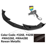 2020-2023 Cadillac CT4 IKON Style Painted Front Bumper Lip PP 3PCS