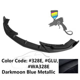 2020-2023 Cadillac CT4 IKON Style Painted Front Bumper Lip PP 3PCS