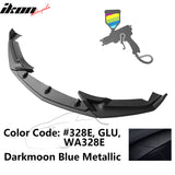 2020-2024 Cadillac CT5 Painted Front Bumper Lip Chin Spoiler 3PC PP