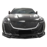 2020-2024 Cadillac CT5 Painted Front Bumper Lip Chin Spoiler 3PC PP