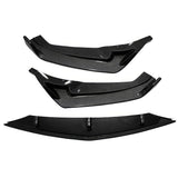 2025 Cadillac CT5 Luxury Carbon Fiber Print 3PCS Front Bumper Lip PP