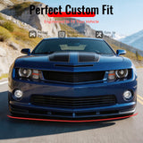 2010-2013 Chevrolet Camaro V8 SS SLT Style Unpainted Front Bumper Lip