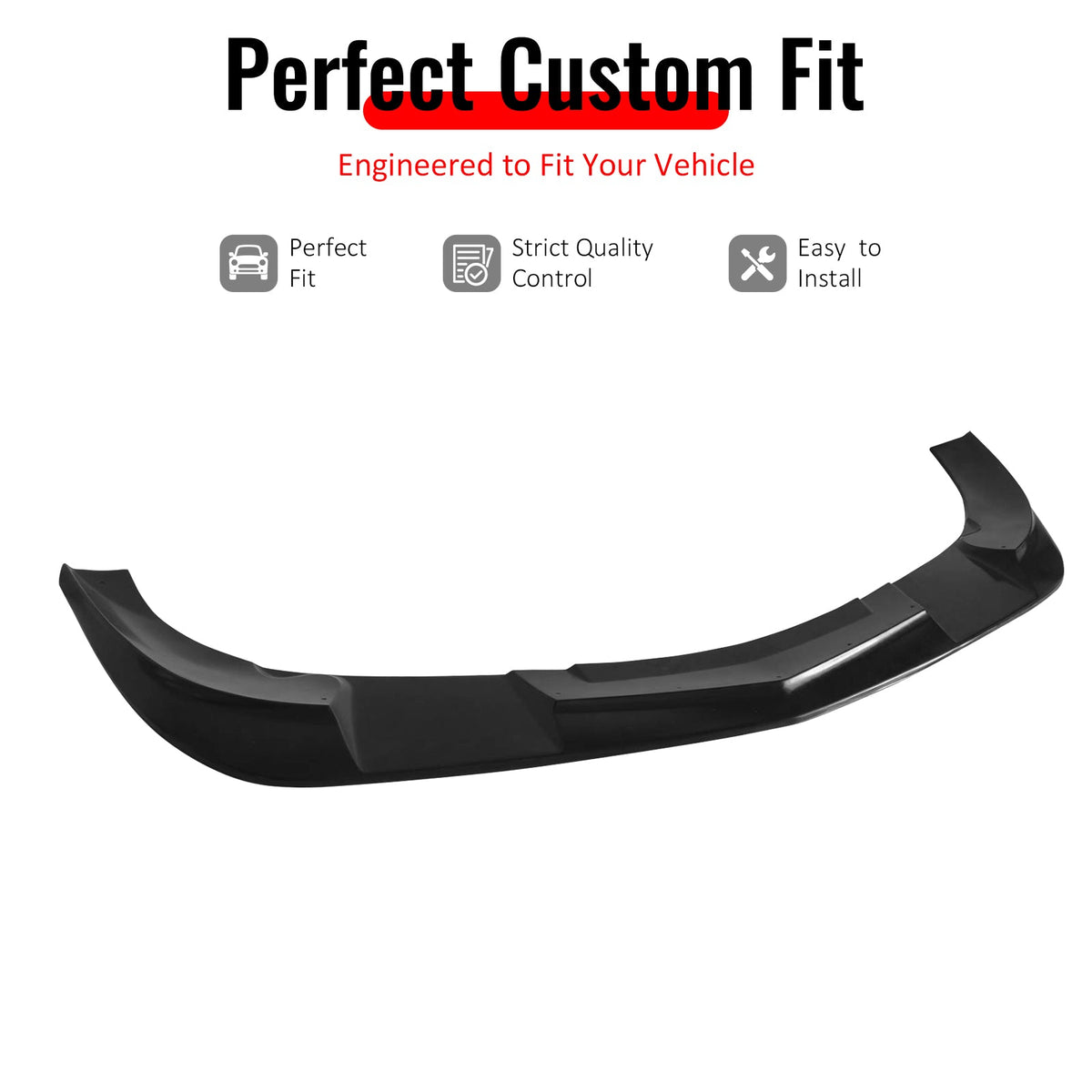 2006-2013 Chevy Corvette C6 Z06 ZR1 SP Style Front Bumper Lip Chin PU