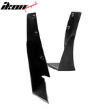 2014-2019 Chevrolet Corvette Unpainted Front Lip SplitterWinglets PU