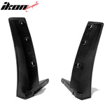 2014-2019 Chevrolet Corvette Unpainted Front Lip SplitterWinglets PU