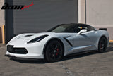 2014-19 Chevrolet Corvette Unpainted Front Lip Splitter Spoiler Kit PU