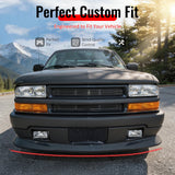 1998-2004 Chevy S10 GMC Sonoma Extreme Unpainted Front Bumper Lip PU