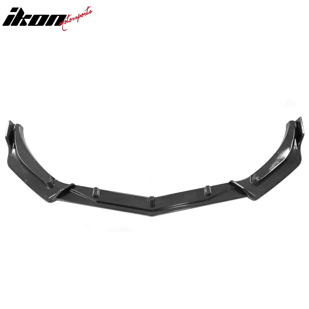 2019-2025 Chevrolet Malibu IKON Style Carbon Fiber Print Front Bumper Lip PP 3PCS