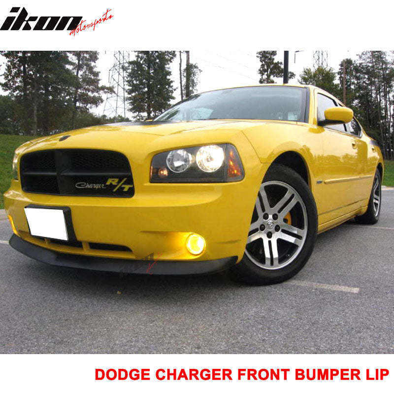 2006-2010 Dodge Charger OE Style Unpainted Front Lip SplitterPU