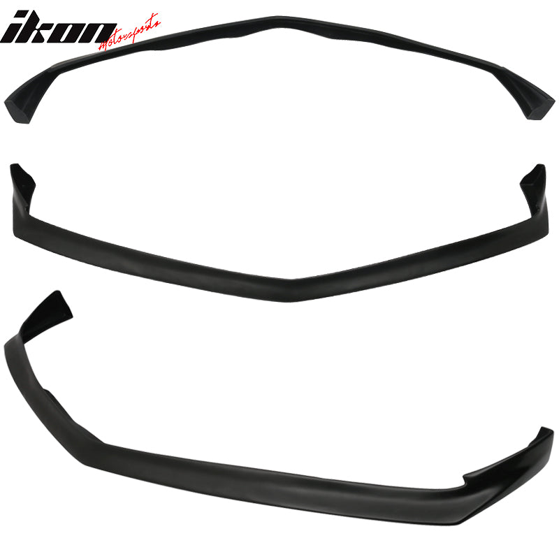 2011-2014 Dodge Charger RT SXT SE V2 Style Front Bumper Lip Spoiler PU