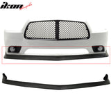 2011-2014 Dodge Charger RT SXT SE V2 Style Front Bumper Lip Spoiler PU